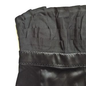 Maggy London Black Strapless Cocktail Dress